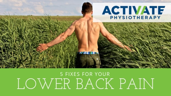 5 Fixes for Your Lower Back