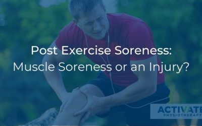 Muscle soreness or injury?