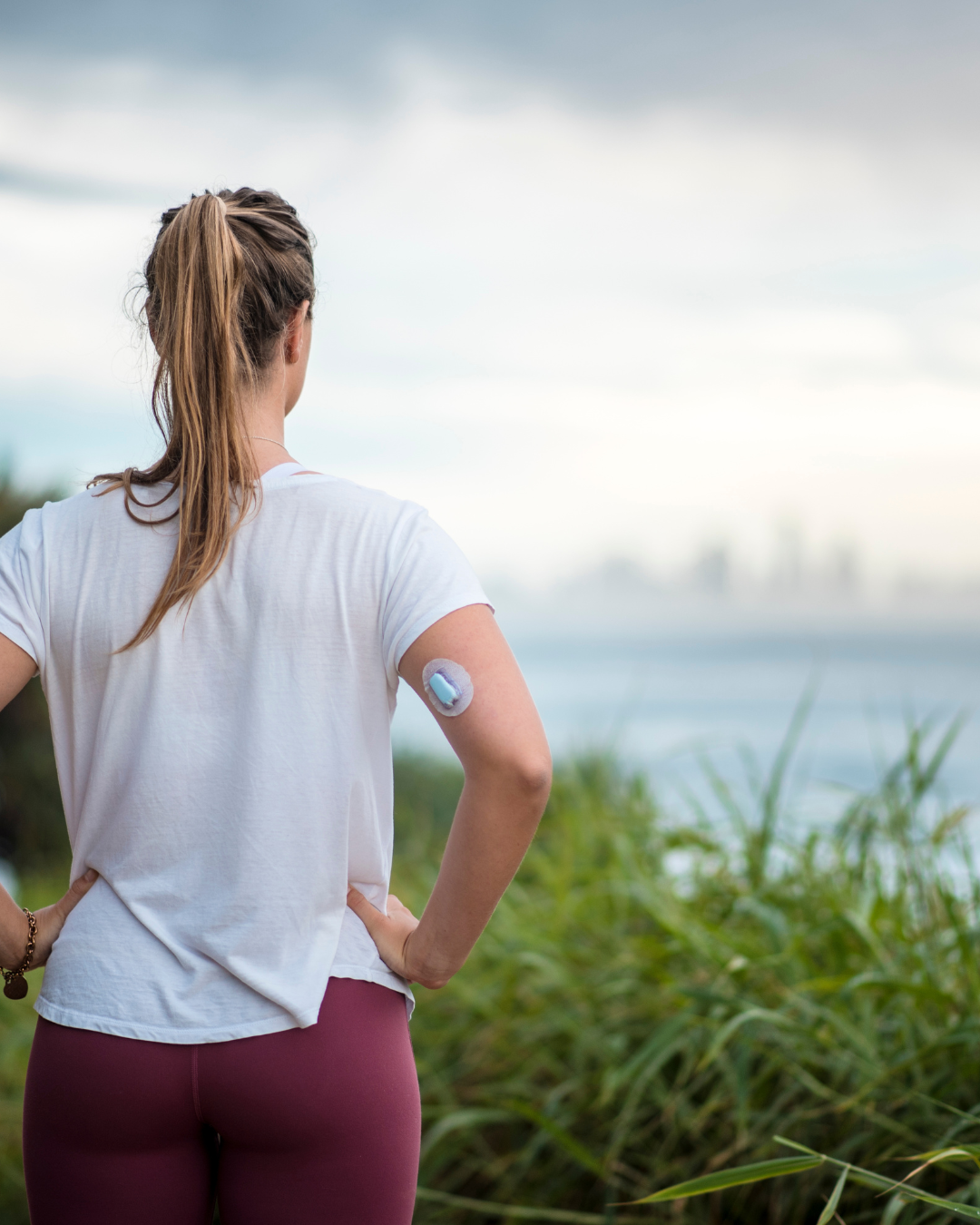 lady with diabetes exercising