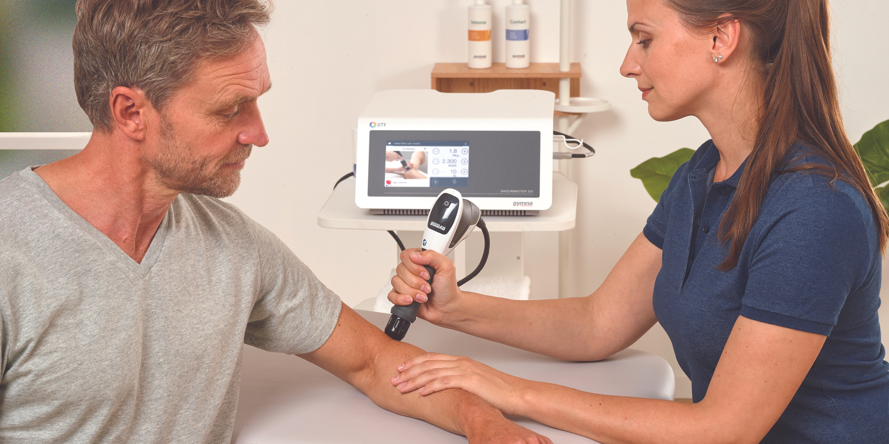 Shockwave therapy for tennis elbow